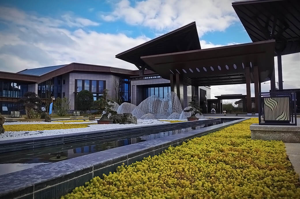 水景水藝，溫泉水景